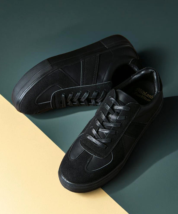 ＋6㎝ スタイルアップソール ジャーマントレーナー GERMAN TRAINER 000012 ブラック