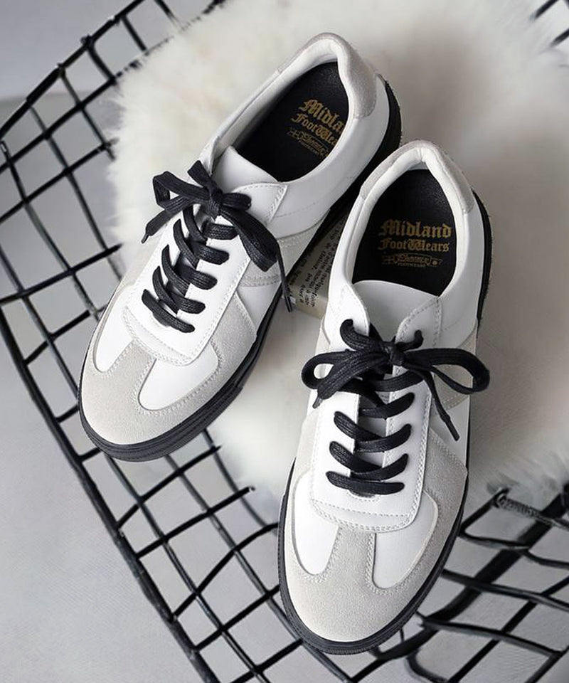＋6㎝ スタイルアップソール ジャーマントレーナー GERMAN TRAINER 000012 ホワイト