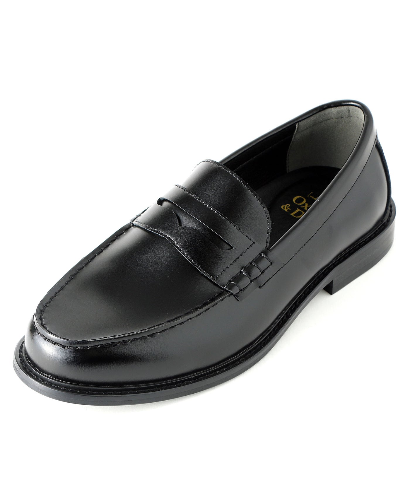 レザーコインローファー 9005 ブラック／London Shoe Make Oxford and Derby