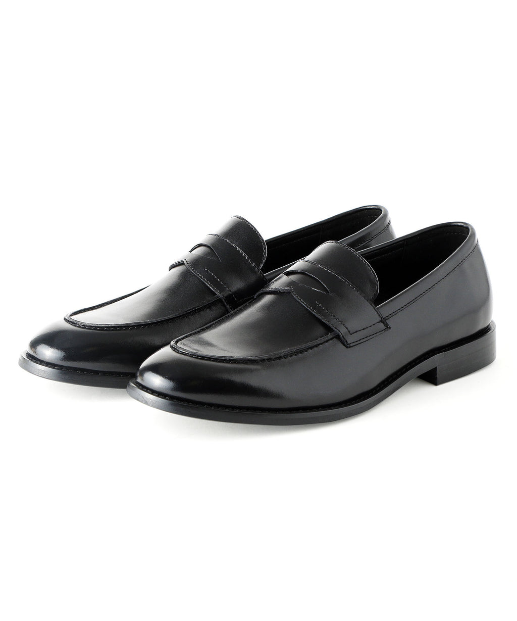 レザースリムコインローファー 9006 ブラック／London Shoe Make