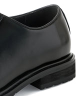 “timeless shoes” プレーントゥ ポストマンシューズ 9101 ブラック