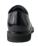 “timeless shoes” プレーントゥ ポストマンシューズ 9101 ブラック