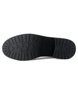 “timeless shoes” プレーントゥ ポストマンシューズ 9101 ブラック