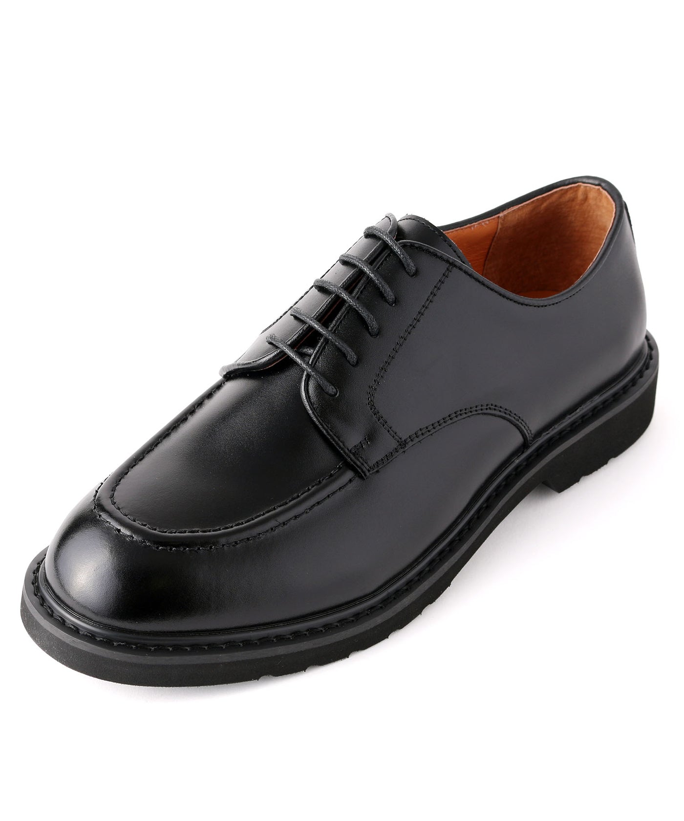 Uチップ レースアップ ドレスシューズ 9001 ブラック／London Shoe Make Oxford and Derby