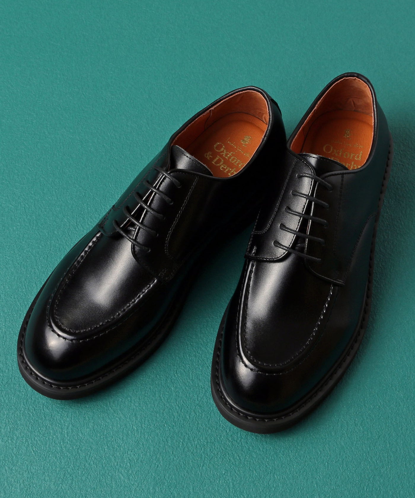 Uチップ レースアップ ドレスシューズ 9001 ブラック／London Shoe Make Oxford and Derby