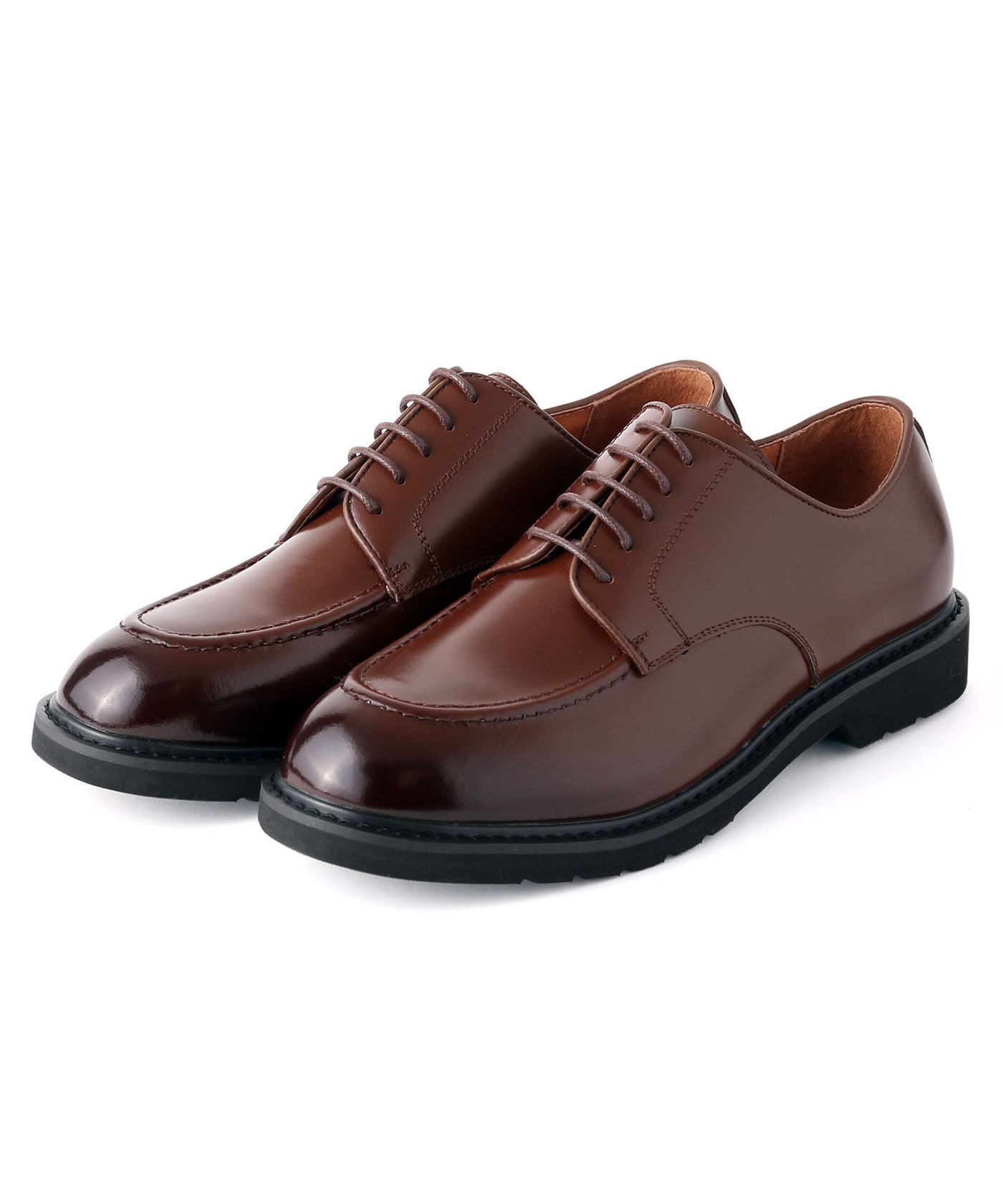 Uチップ レースアップ ドレスシューズ 9001 ダークブラウン／London Shoe Make Oxford and Derby