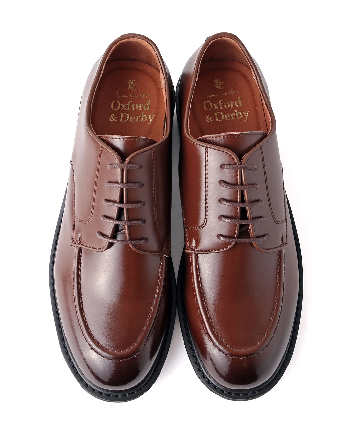 Uチップ レースアップ ドレスシューズ 9001 ダークブラウン／London Shoe Make Oxford and Derby