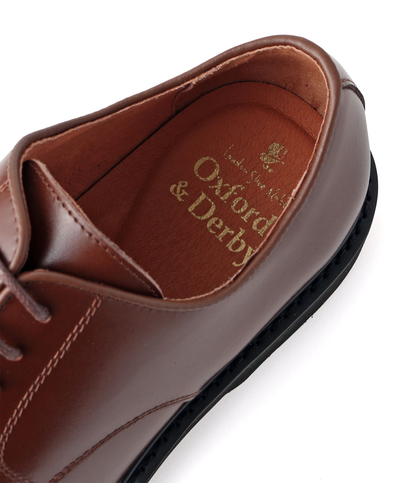 Uチップ レースアップ ドレスシューズ 9001 ダークブラウン／London Shoe Make Oxford and Derby